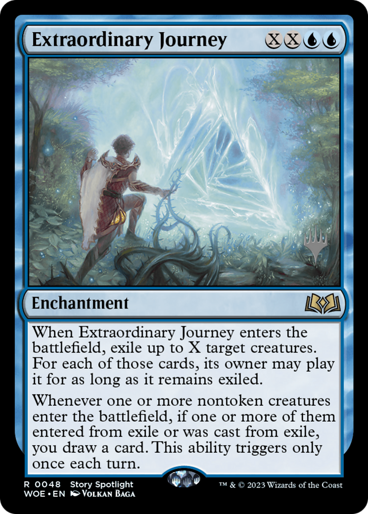 Extraordinary Journey (Promo Pack) [Wilds of Eldraine Promos] | The Clever Kobold