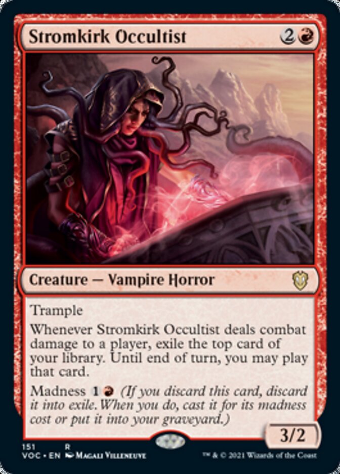 Stromkirk Occultist [Innistrad: Crimson Vow Commander] | The Clever Kobold