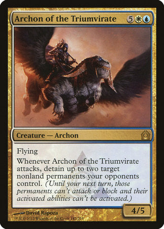 Archon of the Triumvirate [Return to Ravnica] | The Clever Kobold