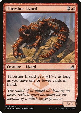 Thresher Lizard [Masters 25] | The Clever Kobold