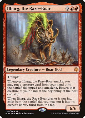 Ilharg, the Raze-Boar [War of the Spark] | The Clever Kobold