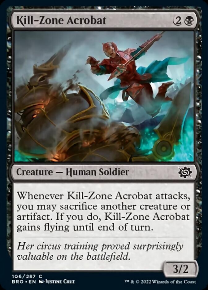 Kill-Zone Acrobat [The Brothers' War] | The Clever Kobold