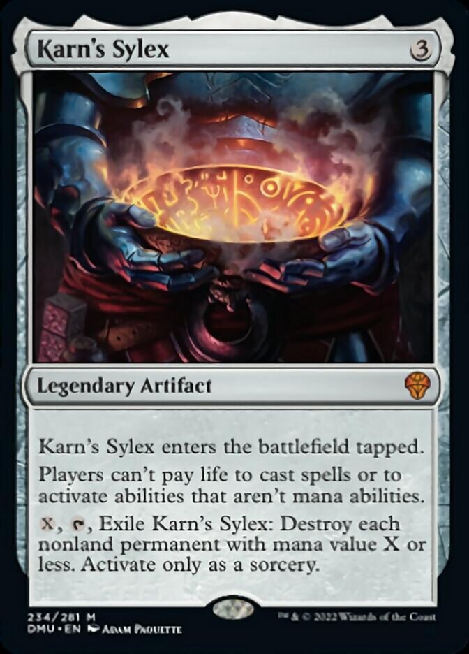 Karn's Sylex [Dominaria United] | The Clever Kobold