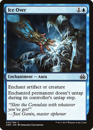 Ice Over [Aether Revolt] | The Clever Kobold