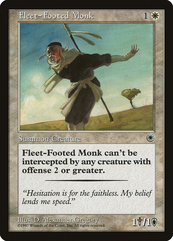 Fleet-Footed Monk [Portal] | The Clever Kobold