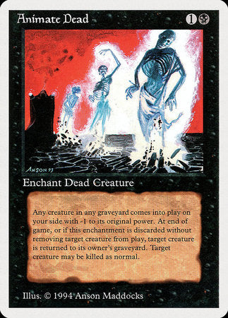 Animate Dead [Summer Magic / Edgar] | The Clever Kobold