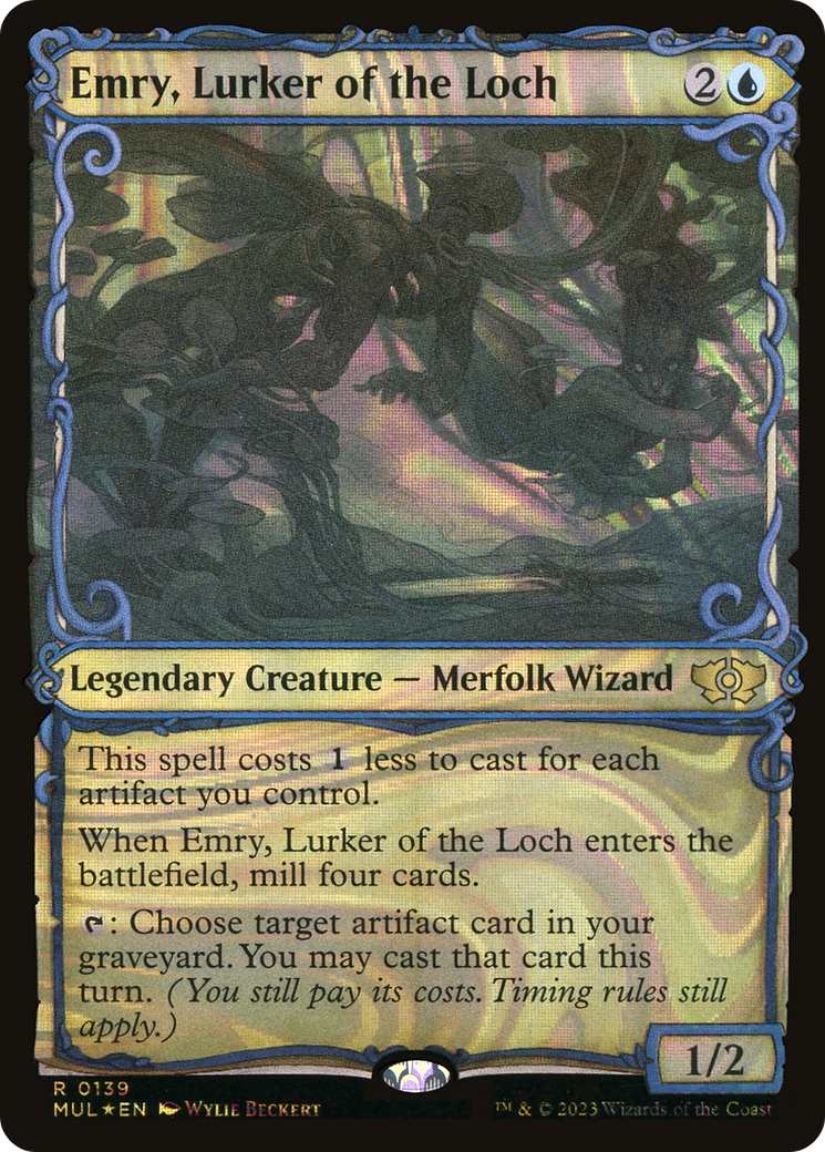 Emry, Lurker of the Loch (Halo Foil) [Multiverse Legends] | The Clever Kobold