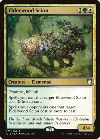 Elderwood Scion [Commander 2018] | The Clever Kobold