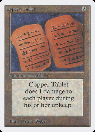 Copper Tablet [Unlimited Edition] | The Clever Kobold