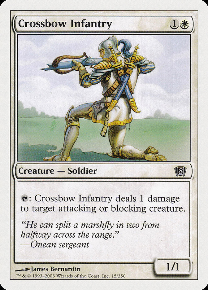 Crossbow Infantry [Eighth Edition] | The Clever Kobold
