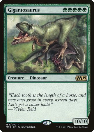 Gigantosaurus [Core Set 2019] | The Clever Kobold