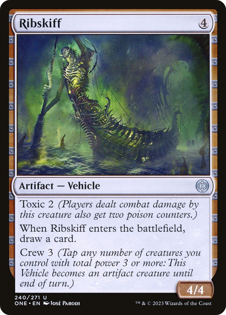 Ribskiff [Phyrexia: All Will Be One] | The Clever Kobold