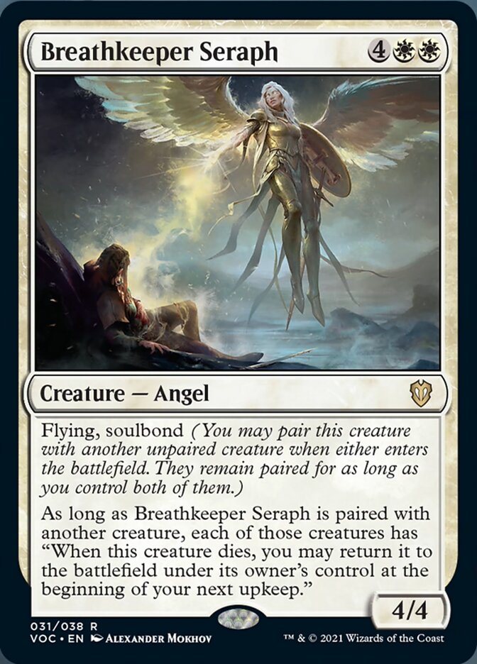 Breathkeeper Seraph [Innistrad: Crimson Vow Commander] | The Clever Kobold