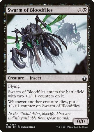 Swarm of Bloodflies [Battlebond] | The Clever Kobold