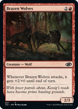 Brazen Wolves [Jumpstart 2022] | The Clever Kobold