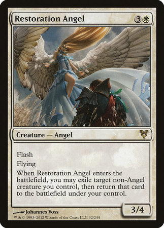 Restoration Angel [Avacyn Restored] | The Clever Kobold