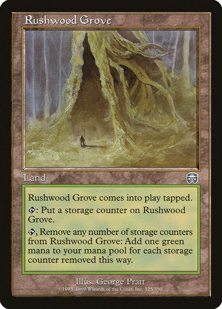 Rushwood Grove [Mercadian Masques] | The Clever Kobold