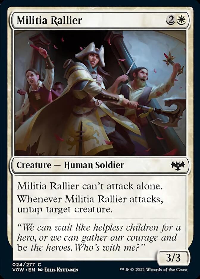 Militia Rallier [Innistrad: Crimson Vow] | The Clever Kobold