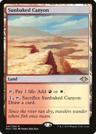 Sunbaked Canyon [Modern Horizons] | The Clever Kobold