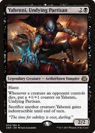 Yahenni, Undying Partisan [Aether Revolt] | The Clever Kobold