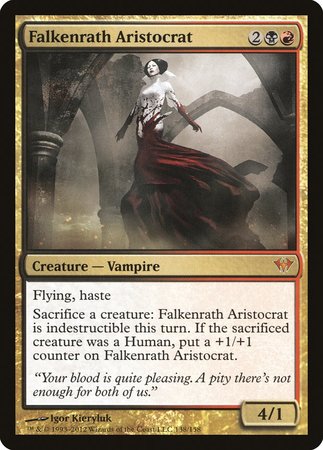 Falkenrath Aristocrat [Dark Ascension] | The Clever Kobold