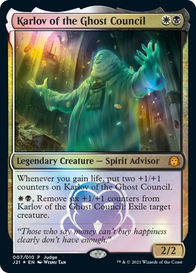 Karlov of the Ghost Council [Judge Gift Cards 2021] | The Clever Kobold