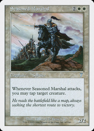 Seasoned Marshal [Seventh Edition] | The Clever Kobold