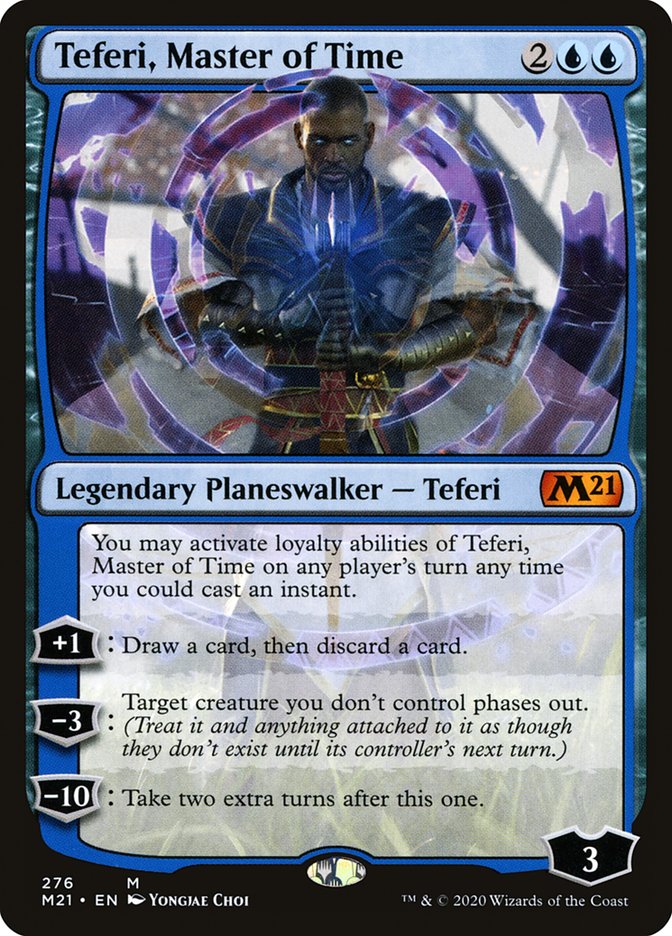 Teferi, Master of Time (276) [Core Set 2021] | The Clever Kobold