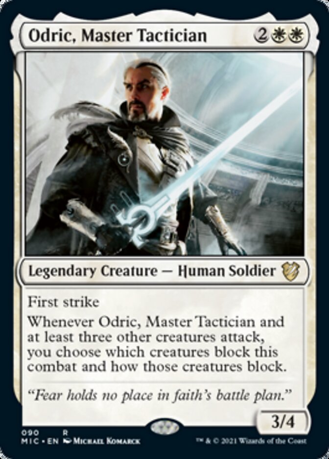 Odric, Master Tactician [Innistrad: Midnight Hunt Commander] | The Clever Kobold