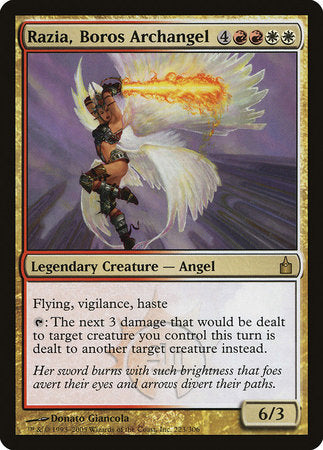 Razia, Boros Archangel [Ravnica: City of Guilds] | The Clever Kobold