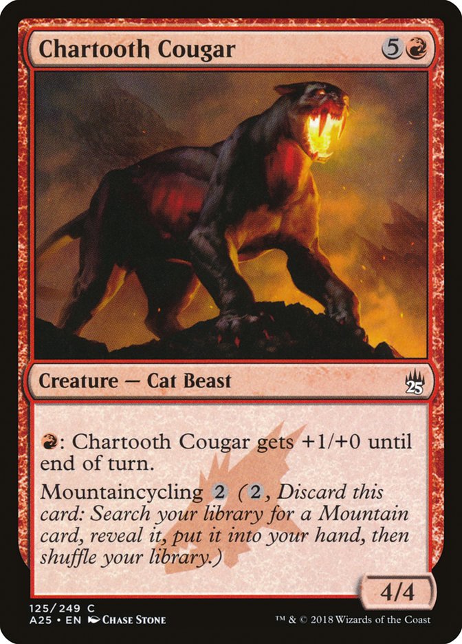 Chartooth Cougar [Masters 25] | The Clever Kobold