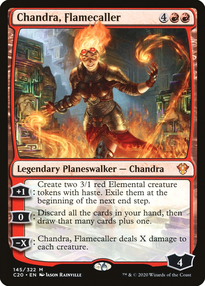 Chandra, Flamecaller [Commander 2020] | The Clever Kobold