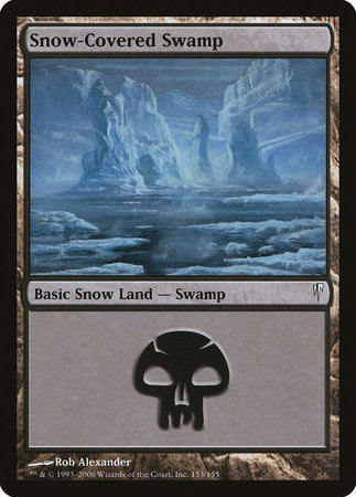 Snow-Covered Swamp [Coldsnap] | The Clever Kobold