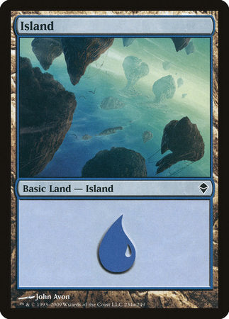 Island (234a) [Zendikar] | The Clever Kobold