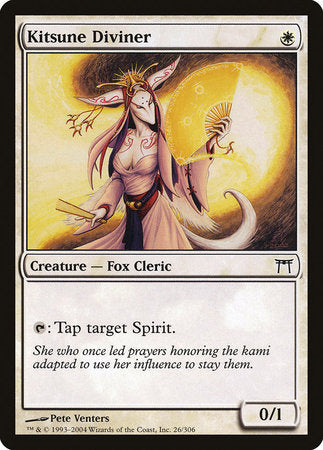 Kitsune Diviner [Champions of Kamigawa] | The Clever Kobold