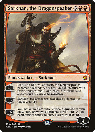 Sarkhan, the Dragonspeaker [Khans of Tarkir] | The Clever Kobold