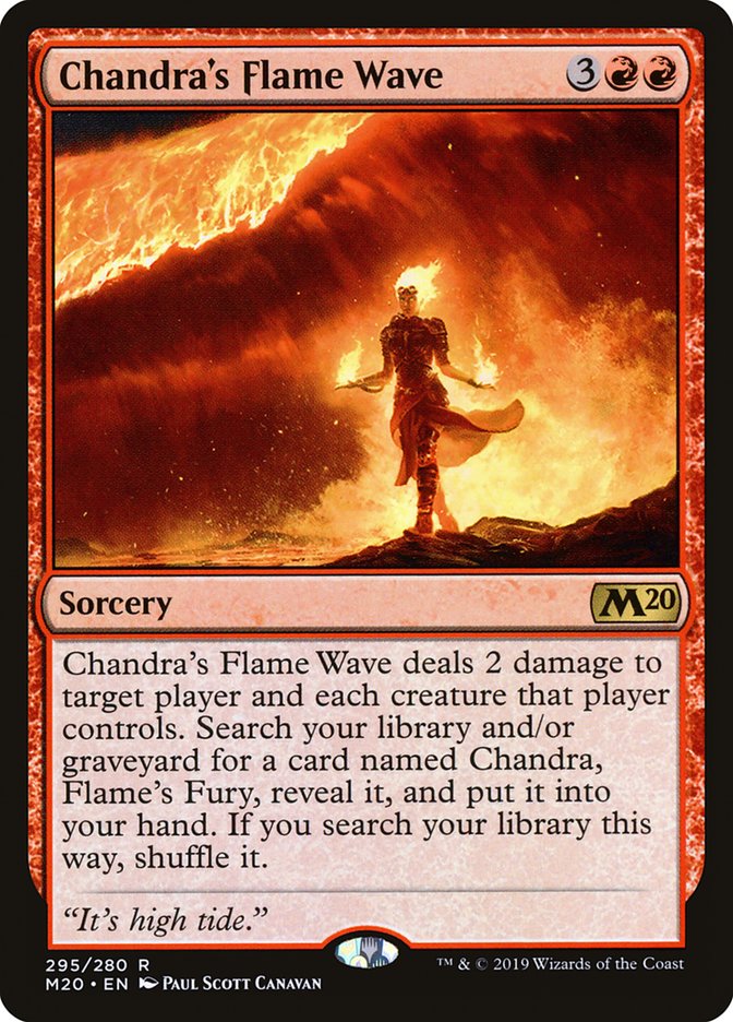 Chandra's Flame Wave [Core Set 2020] | The Clever Kobold