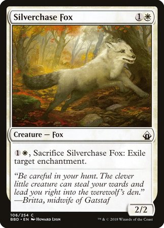 Silverchase Fox [Battlebond] | The Clever Kobold