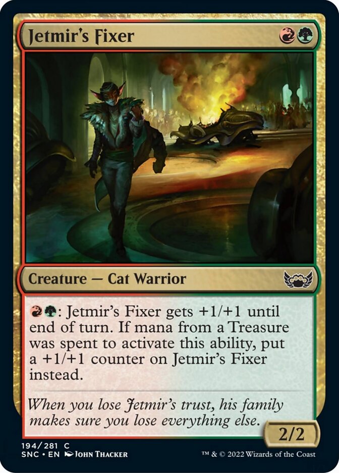Jetmir's Fixer [Streets of New Capenna] | The Clever Kobold