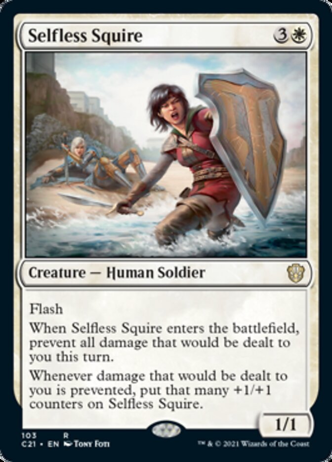 Selfless Squire [Commander 2021] | The Clever Kobold