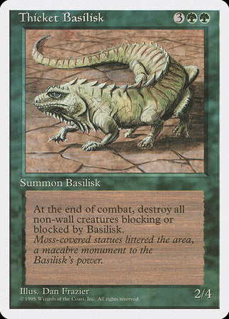 Thicket Basilisk [Fourth Edition] | The Clever Kobold