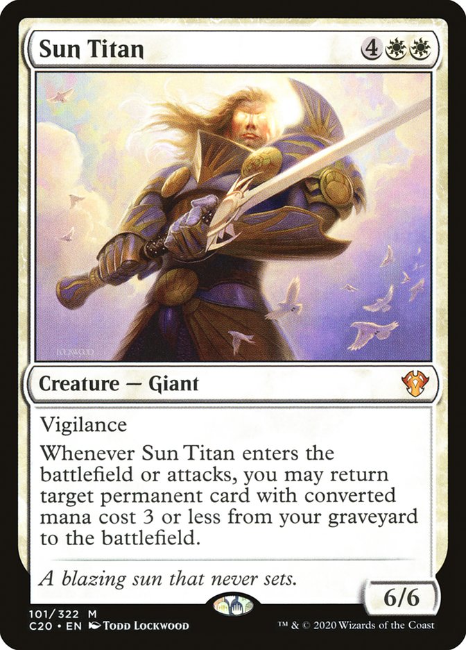 Sun Titan [Commander 2020] | The Clever Kobold