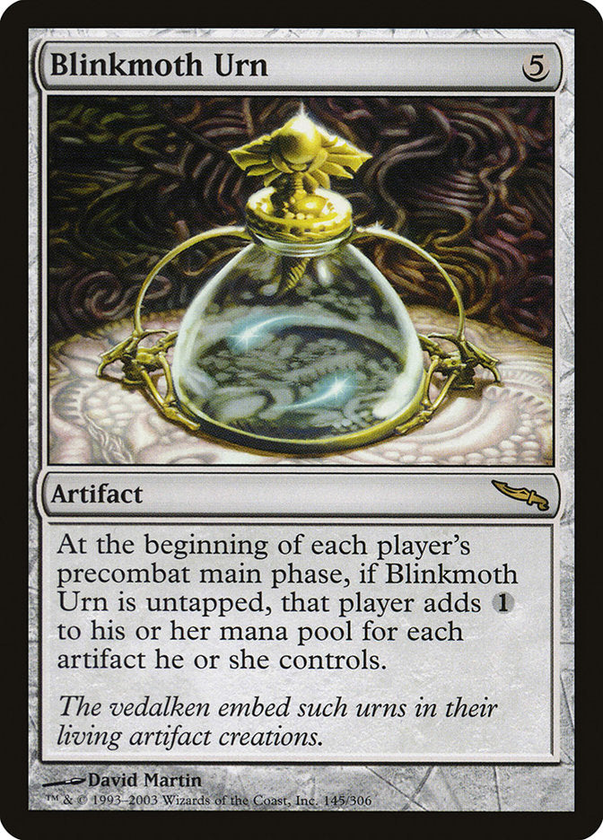 Blinkmoth Urn [Mirrodin] | The Clever Kobold