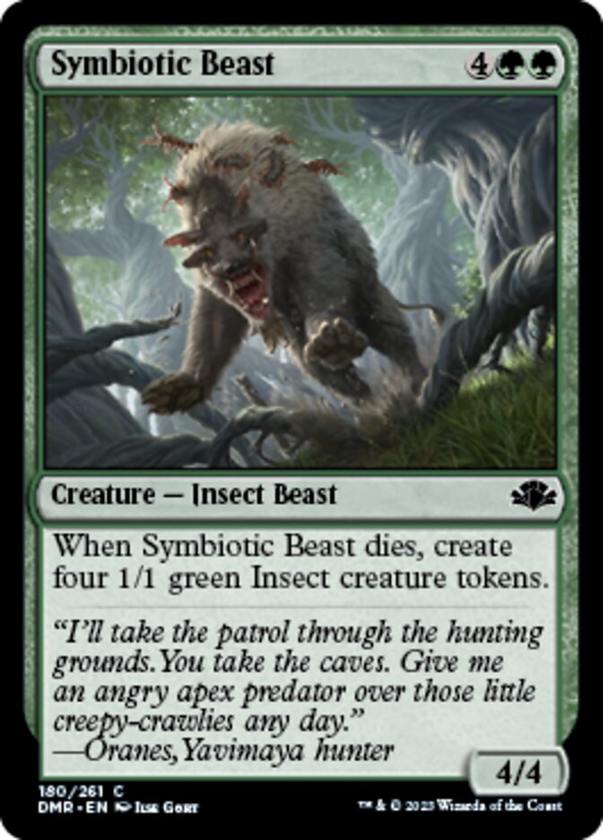 Symbiotic Beast [Dominaria Remastered] | The Clever Kobold