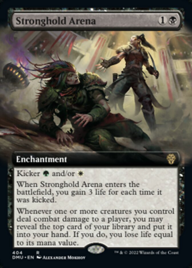 Stronghold Arena (Extended Art) [Dominaria United] | The Clever Kobold