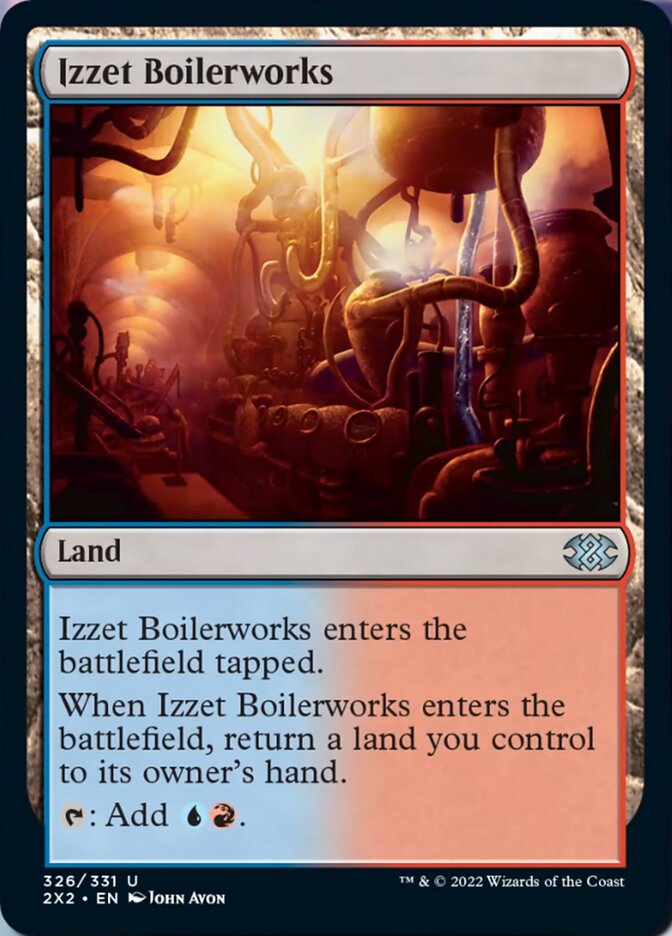 Izzet Boilerworks [Double Masters 2022] | The Clever Kobold