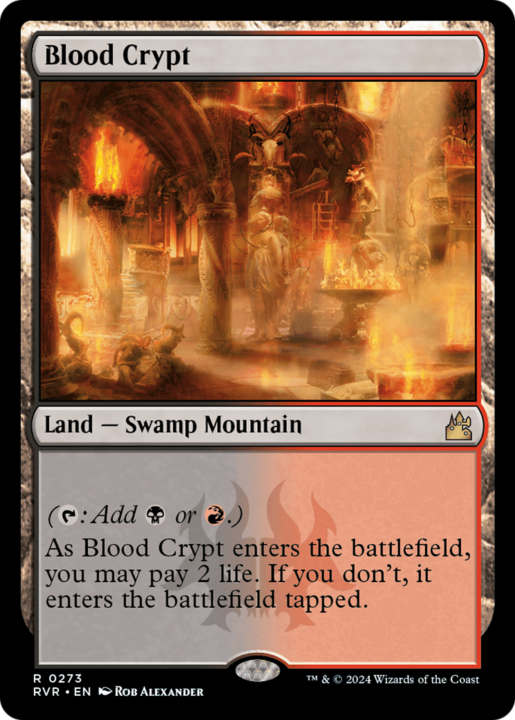 Blood Crypt [Ravnica Remastered] | The Clever Kobold