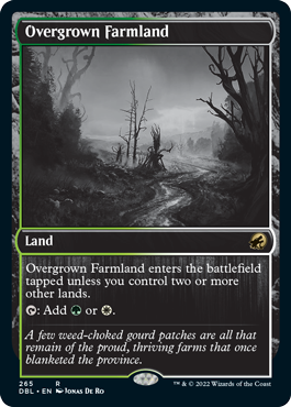 Overgrown Farmland [Innistrad: Double Feature] | The Clever Kobold