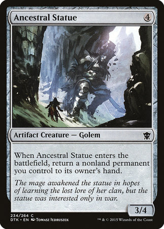 Ancestral Statue [Dragons of Tarkir] | The Clever Kobold