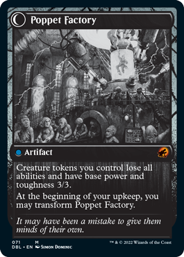 Poppet Stitcher // Poppet Factory [Innistrad: Double Feature] | The Clever Kobold